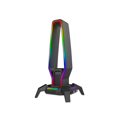 Marvo Scorpion Kobe 30 RGB Gaming Headset Stand USB Hub Black Marvo Scorpion Kobe 30 RGB Gaming Headset Stand USB Hub Black